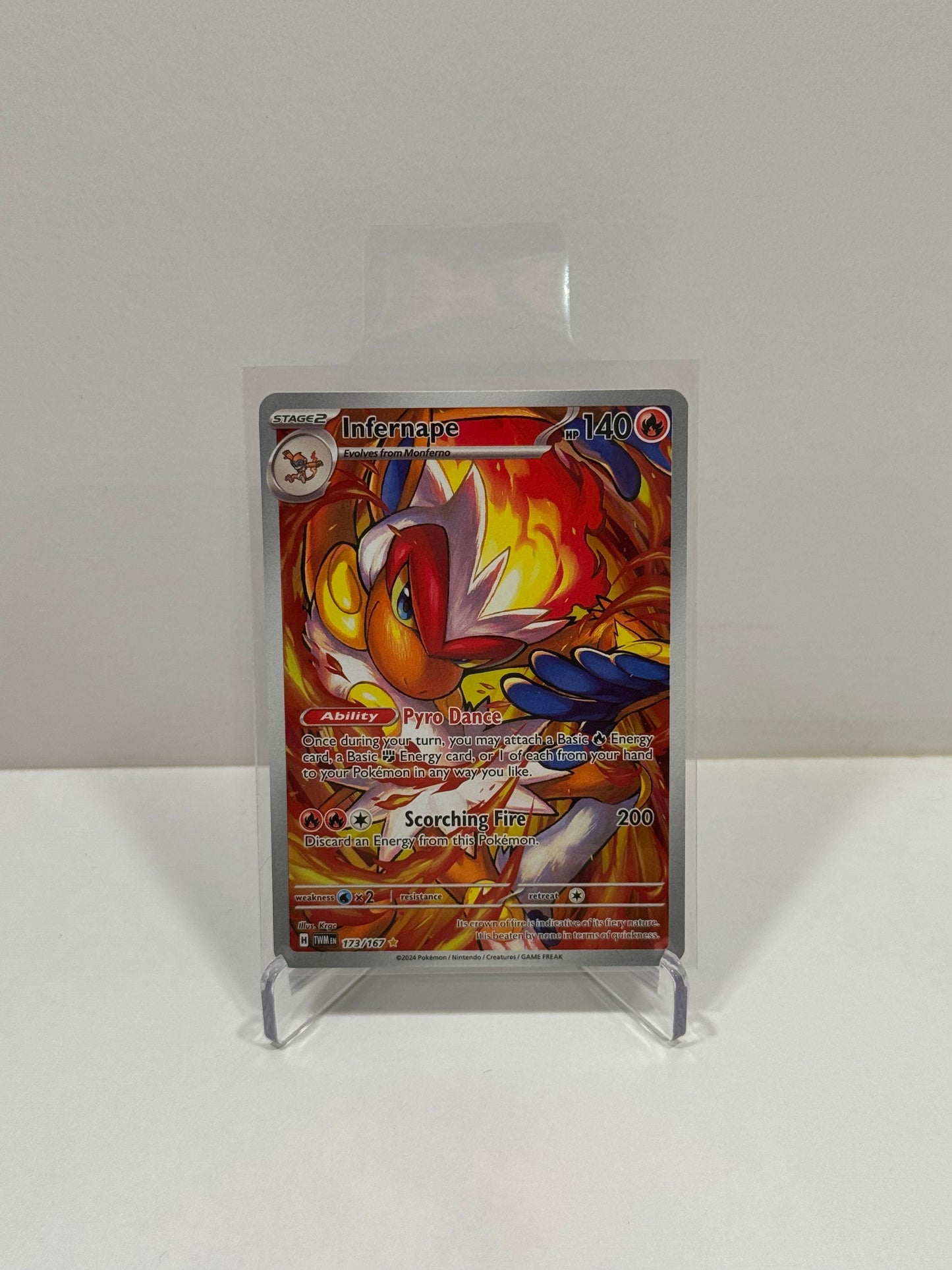 Infernape #173 Illustration Rare