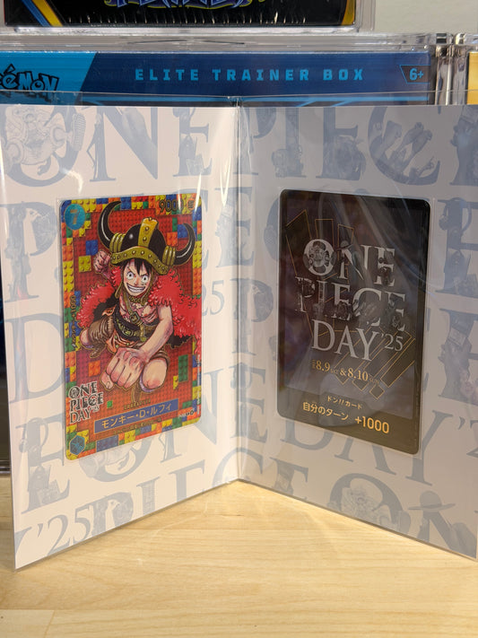 One Piece Day ‘25 Premium Card Collection Monkey D Luffy P-110