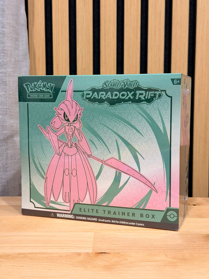 Paradox Rift Elite Trainer Box (Iron Valiant) Sealed - Wrap Split