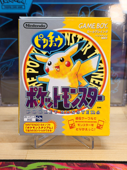 Pokemon Red Blue Green Yellow Complete Set Gameboy Japanese