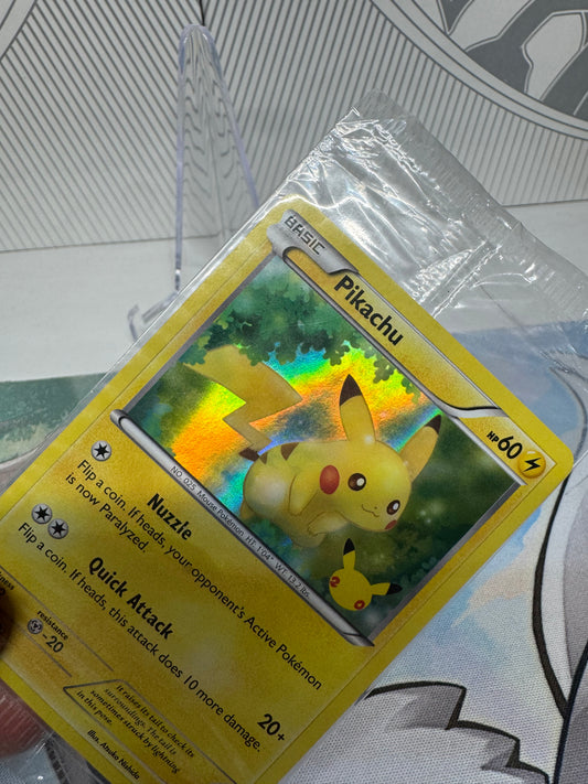 Pikachu 26/83 20th Anniversary Stamp Sealed
