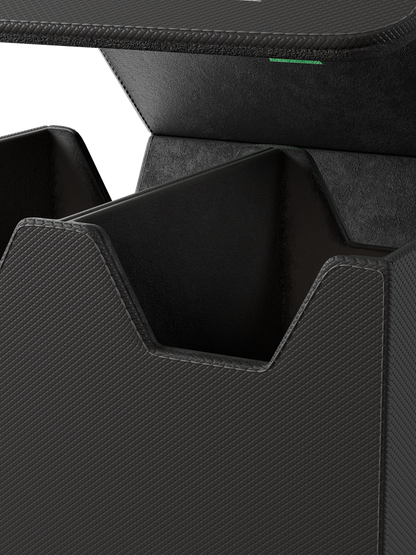 Velvet-lined interior