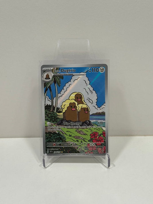 Alolan Dugtrio #208 Illustration Rare