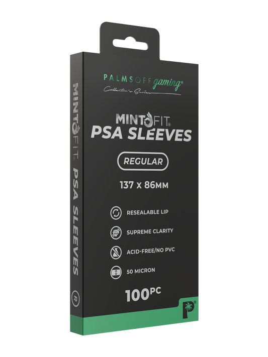 Palms Off Gaming MintFit PSA Graded Card Sleeves - Regular 100pc