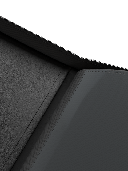 Felt-lined interior