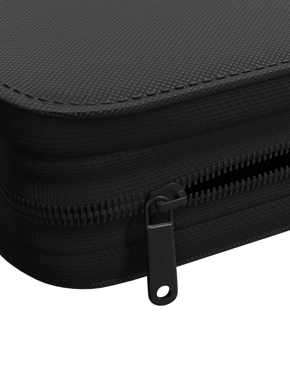 Steel zip closure