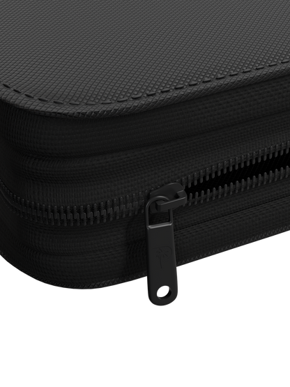 Steel zip closure